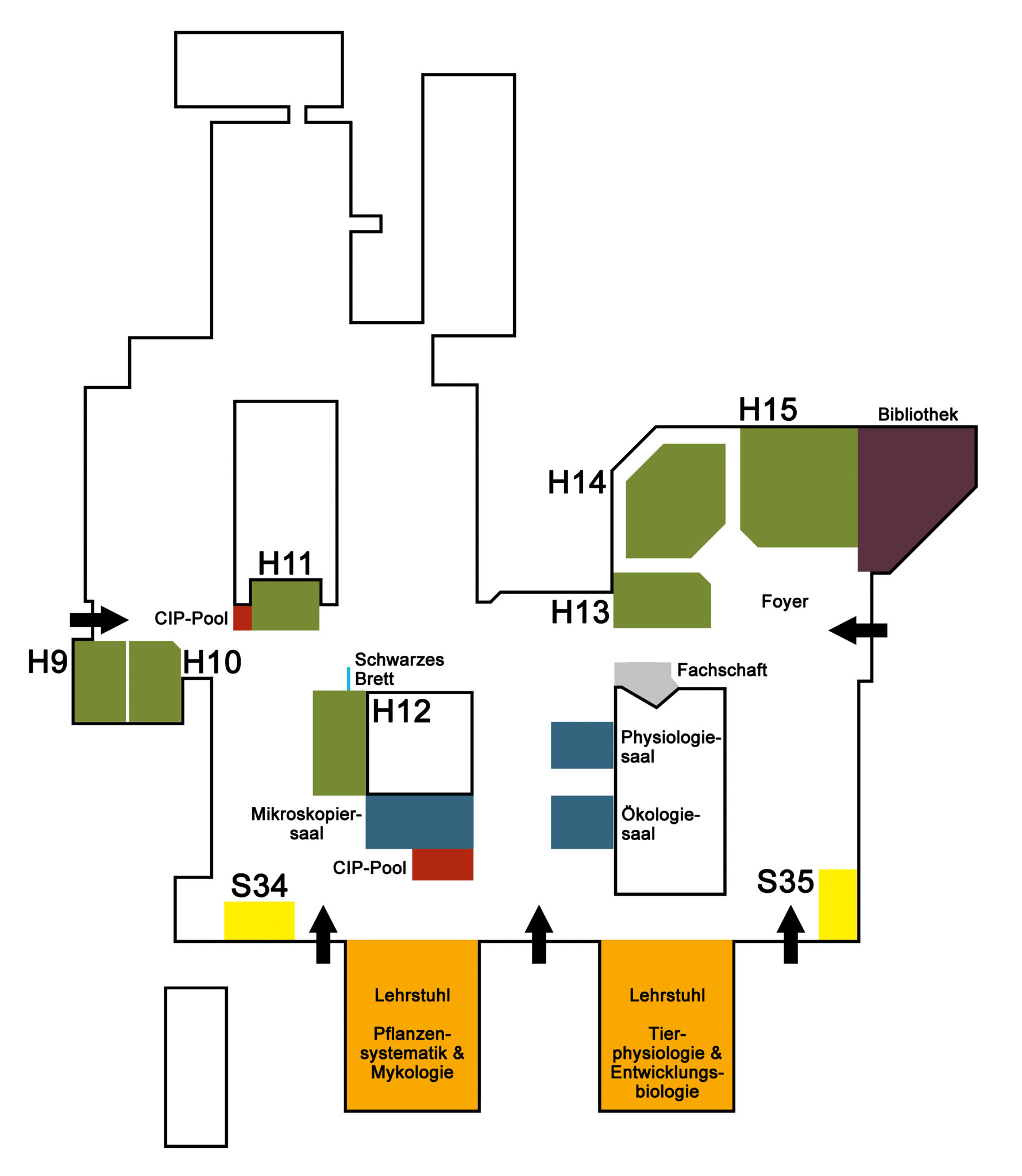 Gebäudeplan NW1